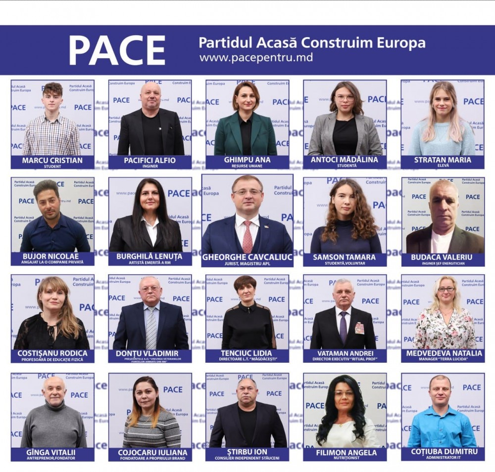 Gheorghe Cavcaliuc își consolidează echipa politică PACE cu noi personalități
